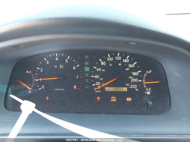 12627061 :رقم المزاد ، JT8BF28G010320309 vin ، 2001 Lexus Es 300 مزاد بيع