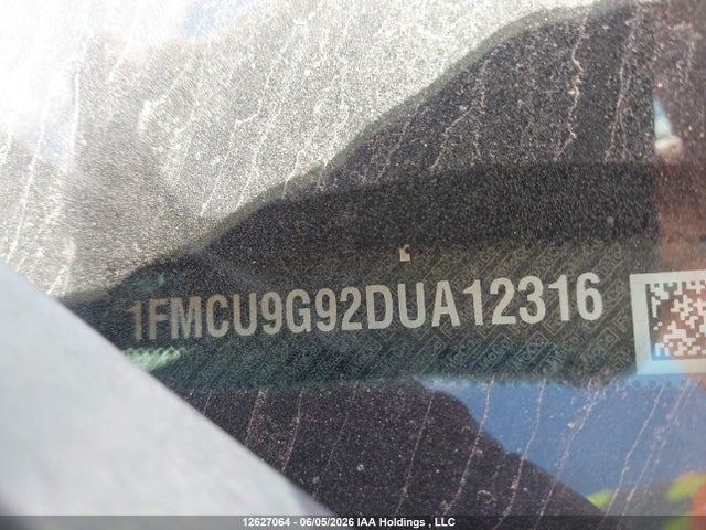 Продажа на аукционе авто 2013 Ford Escape, vin: 1FMCU9G92DUA12316, номер лота: 12627064