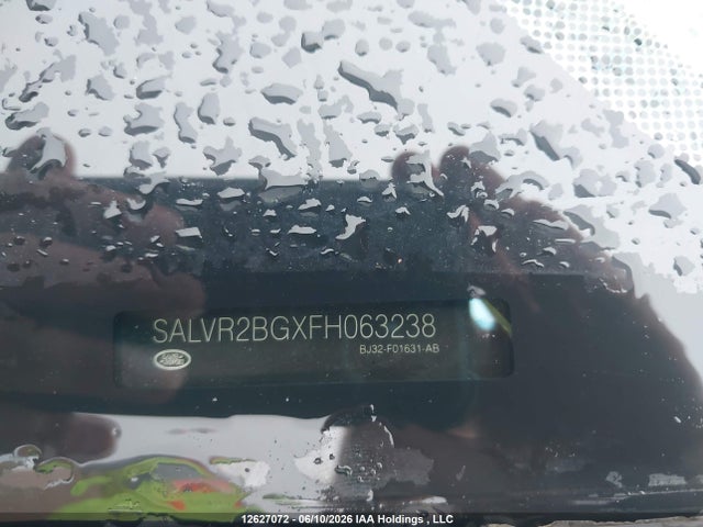 SALVR2BGXFH063238 Land Rover Range Rover Evoque Pure City