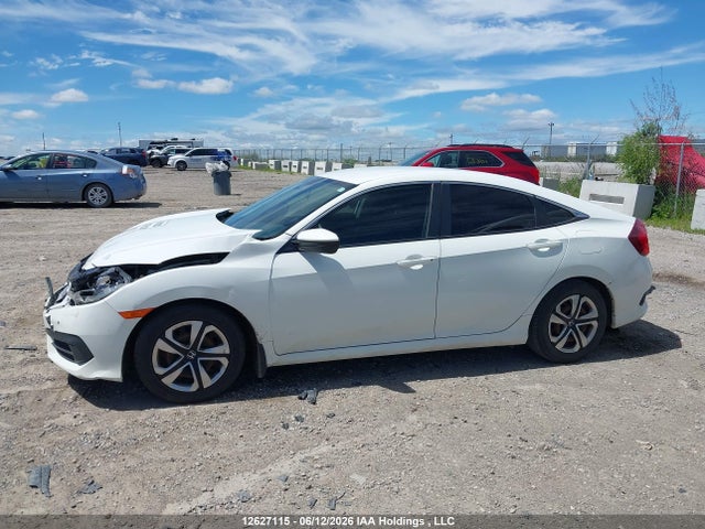 12627115 :رقم المزاد ، 2HGFC2F53JH007992 vin ، 2018 Honda Civic Lx مزاد بيع