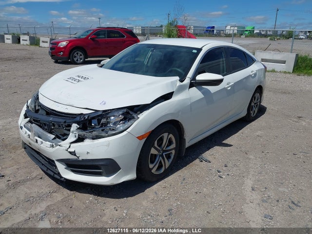 12627115 :رقم المزاد ، 2HGFC2F53JH007992 vin ، 2018 Honda Civic Lx مزاد بيع