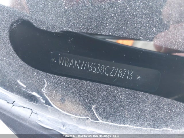 2008 Bmw 535i მანქანა იყიდება აუქციონზე, vin: WBANW13538CZ78713, აუქციონის ნომერი: 12627117