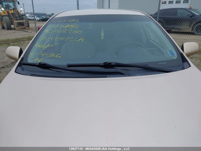 2012 Toyota Corolla S/le მანქანა იყიდება აუქციონზე, vin: 2T1BU4EE0CC868860, აუქციონის ნომერი: 12627118