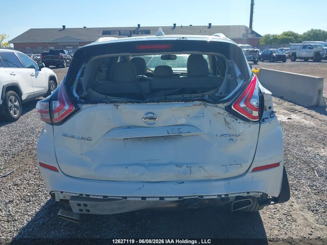 Продажа на аукционе авто 2017 Nissan Murano Platinum/sl/sv, vin: 5N1AZ2MH1HN134595, номер лота: 12627119