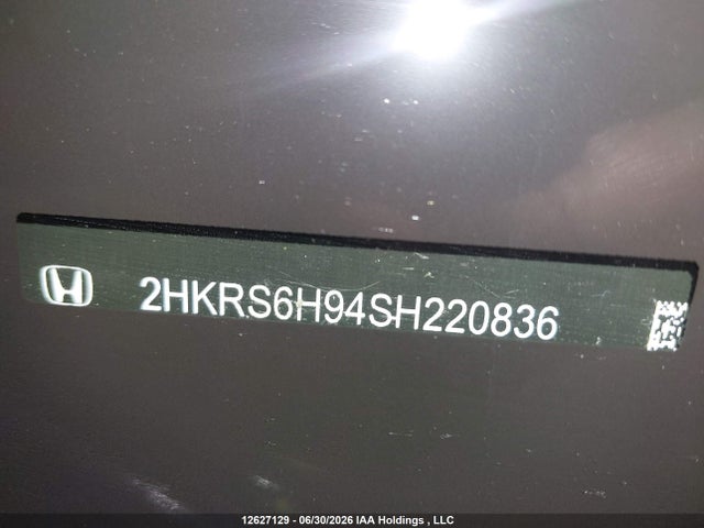 Aukcja sprzedaży 2025 Honda Cr-v Hybrid, vin: 2HKRS6H94SH220836, numer aukcji: 12627129