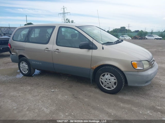 12627157 :رقم المزاد ، 4T3ZF19C83U527227 vin ، 2003 Toyota Sienna Le V6 مزاد بيع