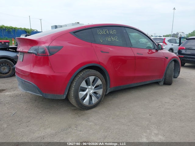12627160 :رقم المزاد ، 5YJYGDED2MF116812 vin ، 2021 Tesla Model Y Standard Range Rear-wheel Drive مزاد بيع