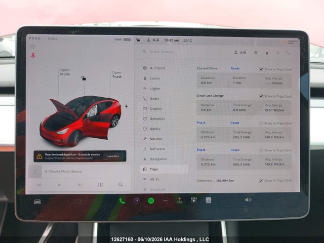 Aukcja sprzedaży 2021 Tesla Model Y Standard Range Rear-wheel Drive, vin: 5YJYGDED2MF116812, numer aukcji: 12627160