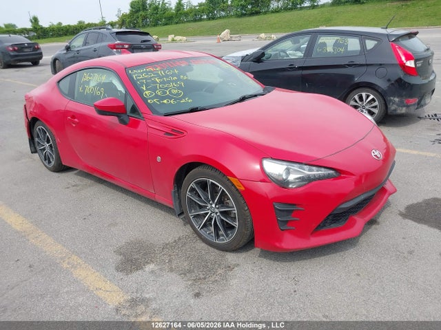 12627164 :رقم المزاد ، JF1ZNAA19H8700169 vin ، 2017 Toyota 86 Special Edition مزاد بيع