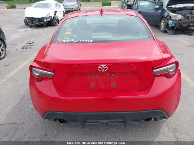 12627164 :رقم المزاد ، JF1ZNAA19H8700169 vin ، 2017 Toyota 86 Special Edition مزاد بيع