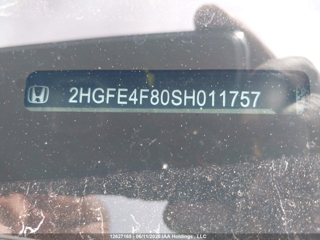 Продаж на аукціоні авто 2025 Honda Civic Hybrid, vin: 2HGFE4F80SH011757, номер лоту: 12627165
