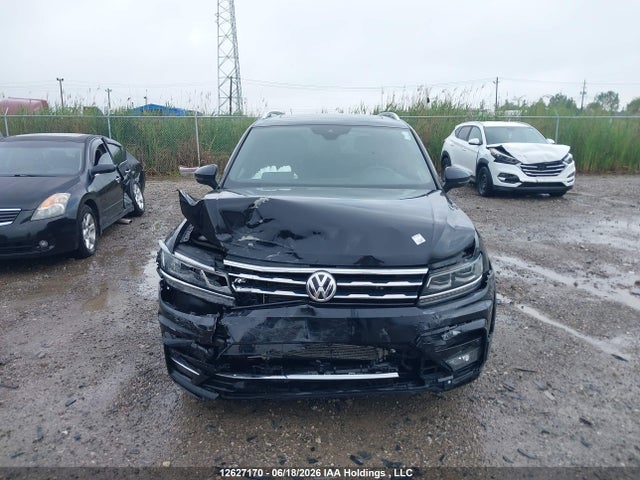 2021 Volkswagen Tiguan Highline მანქანა იყიდება აუქციონზე, vin: 3VV4B7AX2MM055487, აუქციონის ნომერი: 12627170