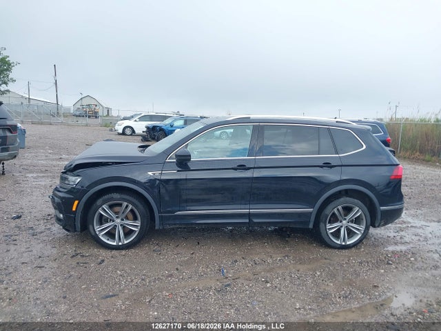 2021 Volkswagen Tiguan Highline მანქანა იყიდება აუქციონზე, vin: 3VV4B7AX2MM055487, აუქციონის ნომერი: 12627170