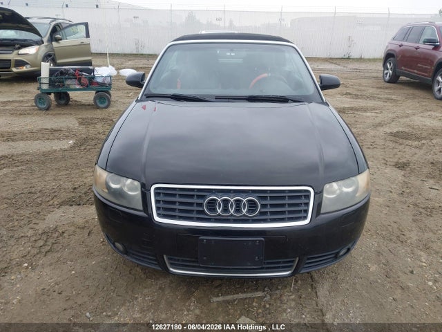 2005 Audi A4 1.8t მანქანა იყიდება აუქციონზე, vin: WAUAC48H55K010741, აუქციონის ნომერი: 12627180