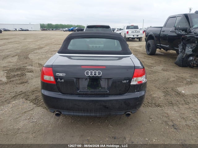 2005 Audi A4 1.8t მანქანა იყიდება აუქციონზე, vin: WAUAC48H55K010741, აუქციონის ნომერი: 12627180
