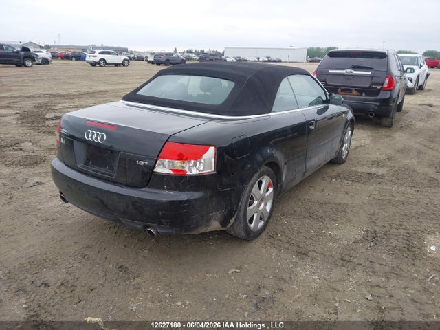 2005 Audi A4 1.8t მანქანა იყიდება აუქციონზე, vin: WAUAC48H55K010741, აუქციონის ნომერი: 12627180