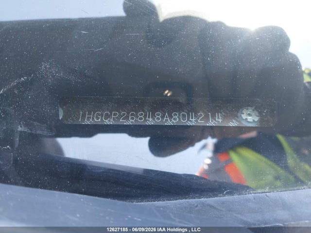 12627185 :رقم المزاد ، 1HGCP26848A804214 vin ، 2008 Honda Accord مزاد بيع
