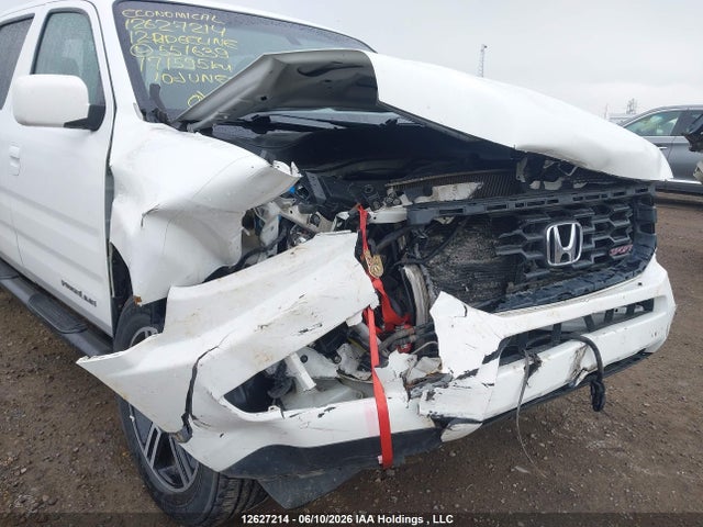 2012 Honda Ridgeline Sport მანქანა იყიდება აუქციონზე, vin: 5FPYK1F73CB551639, აუქციონის ნომერი: 12627214