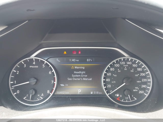 2019 Nissan Murano S/sl/sv/platinum მანქანა იყიდება აუქციონზე, vin: 5N1AZ2MS5KN139110, აუქციონის ნომერი: 12627215