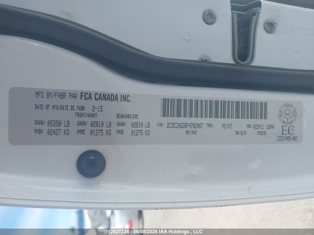 Chrysler 300 2015 2C3CCAGG8FH782067 Image 9