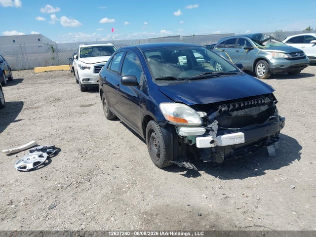 12627240 :رقم المزاد ، JTDBT923781232158 vin ، 2008 Toyota Yaris مزاد بيع