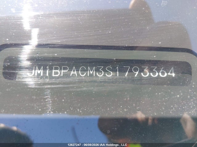 JM1BPACM3S1793364 Mazda Mazda3 Gs