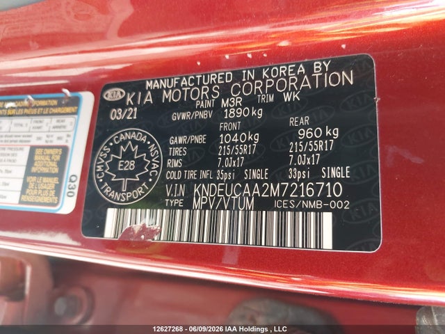 KIA SELTOS EX 2021 KNDEUCAA2M7216710 Image 19