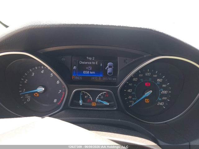12627309 :رقم المزاد ، 1FADP3N22DL215141 vin ، 2013 Ford Focus Titanium مزاد بيع