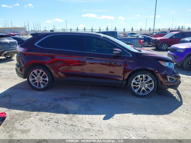12595240 :رقم المزاد ، 2FMPK4K86JBB60513 vin ، 2018 Ford Edge Titanium مزاد بيع