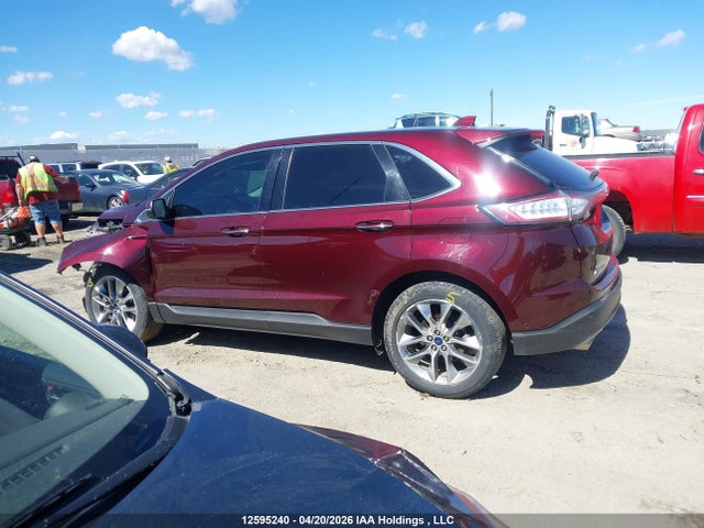 12595240 :رقم المزاد ، 2FMPK4K86JBB60513 vin ، 2018 Ford Edge Titanium مزاد بيع