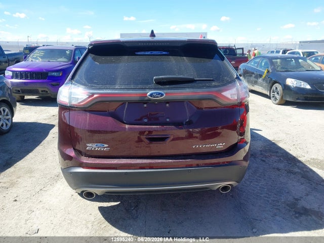12595240 :رقم المزاد ، 2FMPK4K86JBB60513 vin ، 2018 Ford Edge Titanium مزاد بيع