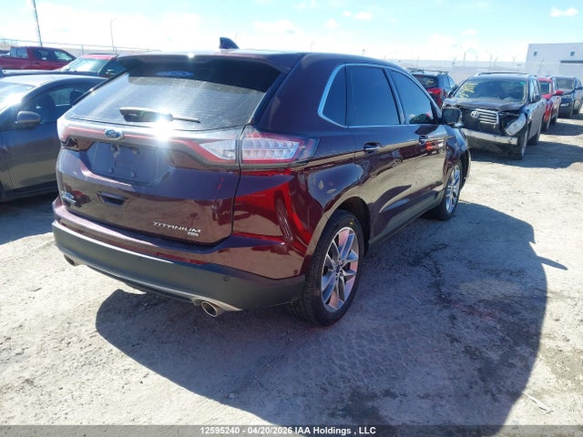 12595240 :رقم المزاد ، 2FMPK4K86JBB60513 vin ، 2018 Ford Edge Titanium مزاد بيع