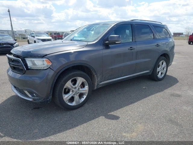 2014 Dodge Durango Limited მანქანა იყიდება აუქციონზე, vin: 1C4RDJDG4EC599757, აუქციონის ნომერი: 12608431