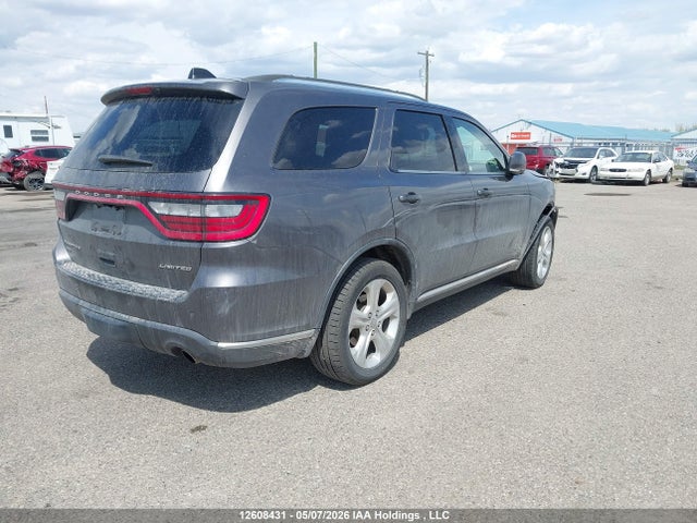 2014 Dodge Durango Limited მანქანა იყიდება აუქციონზე, vin: 1C4RDJDG4EC599757, აუქციონის ნომერი: 12608431