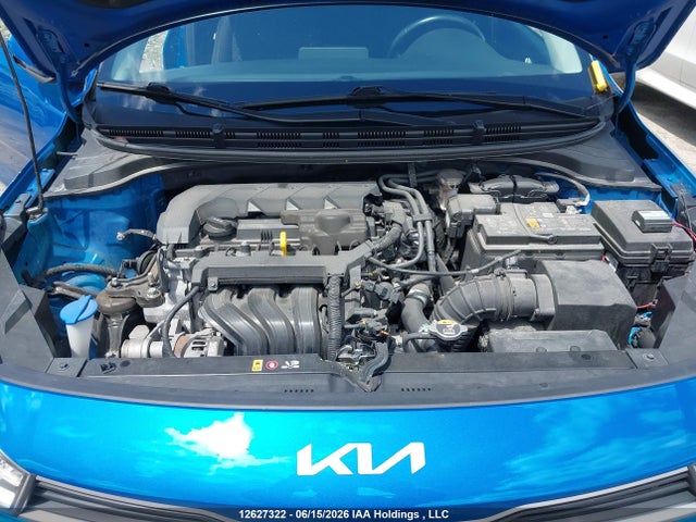 2022 Kia Rio S მანქანა იყიდება აუქციონზე, vin: 3KPA25AD8NE495625, აუქციონის ნომერი: 12627322