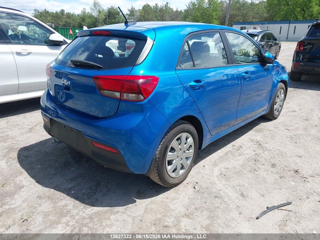 2022 Kia Rio S მანქანა იყიდება აუქციონზე, vin: 3KPA25AD8NE495625, აუქციონის ნომერი: 12627322