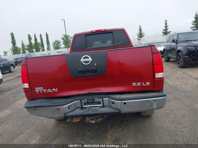 Продаж на аукціоні авто 2008 Nissan Titan Le, vin: 1N6AA07F08N311712, номер лоту: 12619711