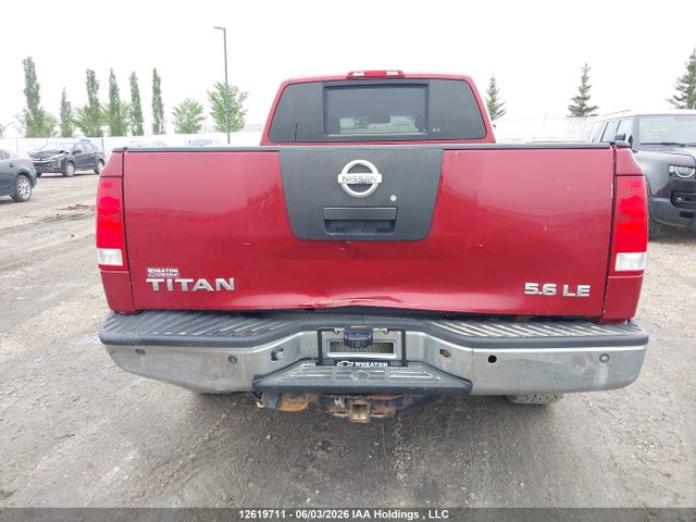 Продаж на аукціоні авто 2008 Nissan Titan Le, vin: 1N6AA07F08N311712, номер лоту: 12619711
