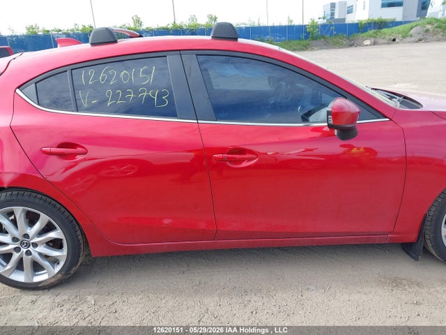 Продажа на аукционе авто 2015 Mazda Mazda3 Gt, vin: JM1BM1M33F1227743, номер лота: 12620151