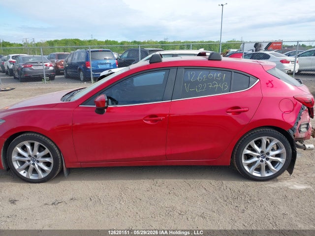 Продажа на аукционе авто 2015 Mazda Mazda3 Gt, vin: JM1BM1M33F1227743, номер лота: 12620151