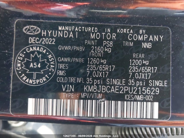 Hyundai Tucson 2023 KM8JBCAE2PU215629 Image 19