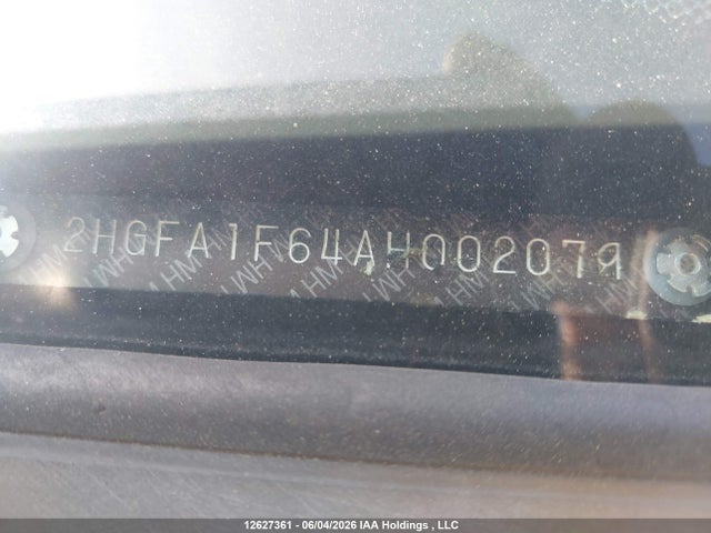 Продаж на аукціоні авто 2010 Honda Civic Lx-s, vin: 2HGFA1F64AH002079, номер лоту: 12627361