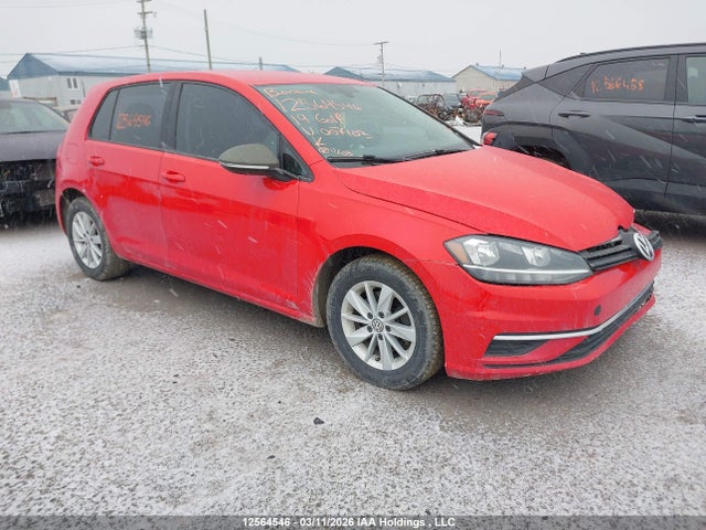 Продаж на аукціоні авто 2019 Volkswagen Golf 1.4 Tsi Comfortline/1.4 Tsi Execline/1.4 Tsi Highline, vin: 3VWW57AU6KM007103, номер лоту: 12564546