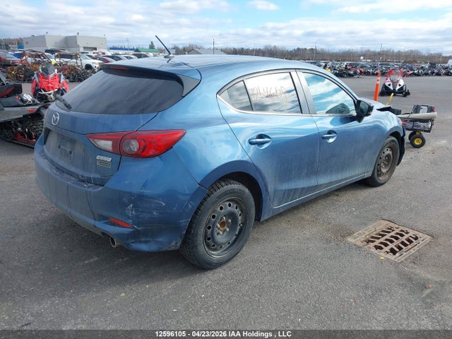 2017 Mazda Mazda3 Gs მანქანა იყიდება აუქციონზე, vin: JM1BN1L72H1121031, აუქციონის ნომერი: 12596105
