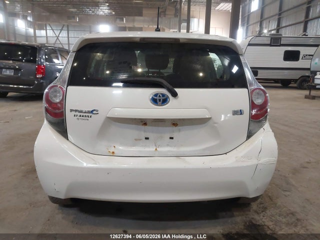 12627394 :رقم المزاد ، JTDKDTB37C1509667 vin ، 2012 Toyota Prius مزاد بيع