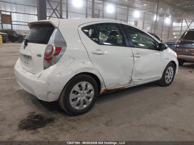 12627394 :رقم المزاد ، JTDKDTB37C1509667 vin ، 2012 Toyota Prius مزاد بيع