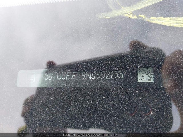 Продаж на аукціоні авто 2022 Gmc Sierra K1500 At4, vin: 3GTUUEET9NG552153, номер лоту: 12627400