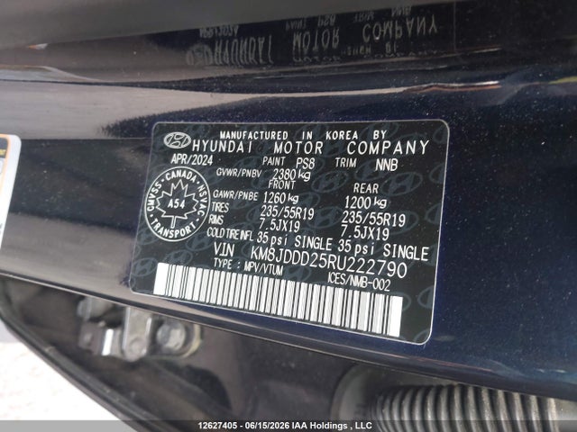 Hyundai Tucson Ultimate 2024 KM8JDDD25RU222790 Image 9
