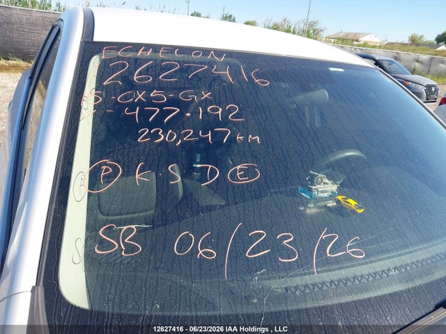 12627416 :رقم المزاد ، JM3KE2BE8F0477192 vin ، 2015 Mazda Cx-5 Gx مزاد بيع
