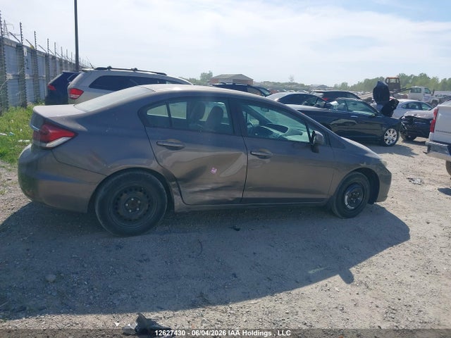 2013 Honda Civic Lx მანქანა იყიდება აუქციონზე, vin: 2HGFB2F41DH003700, აუქციონის ნომერი: 12627430